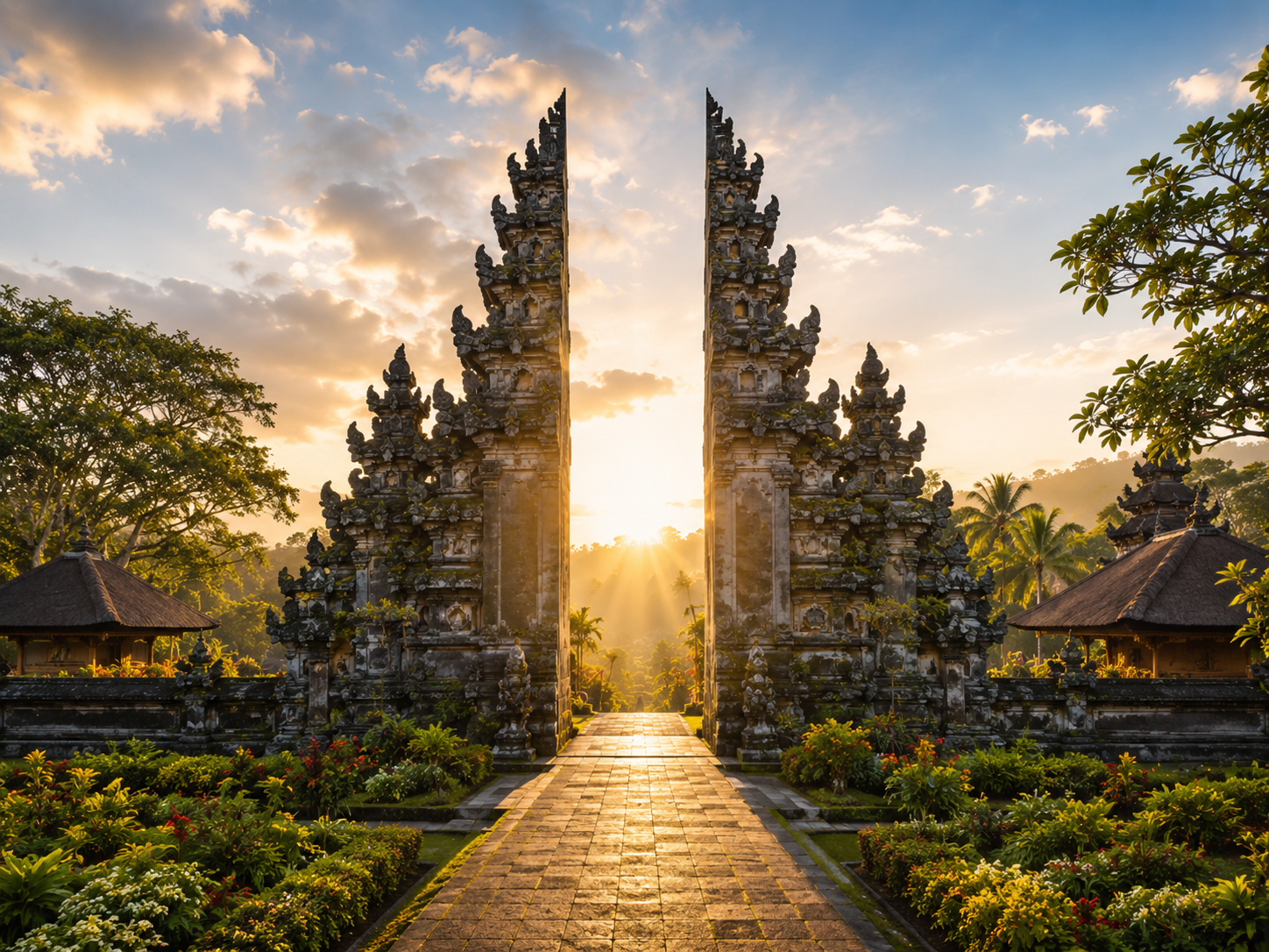 Traditional Balinese Gate